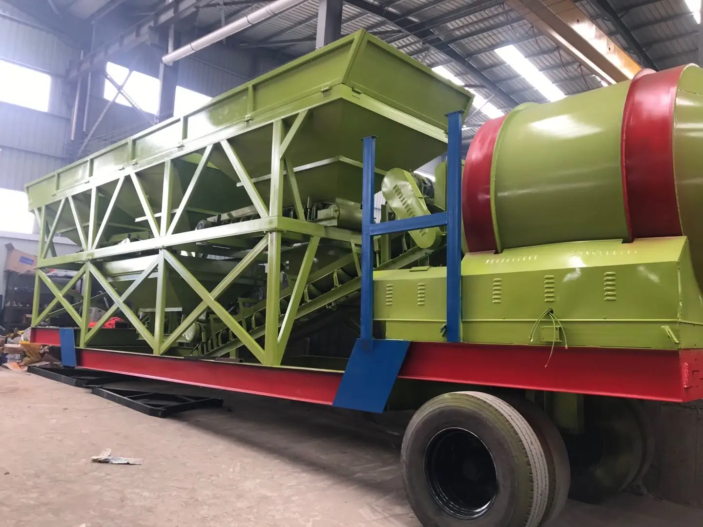 2023 Hot sale YHZS50 Mobile Concrete Batching Plant price for sale