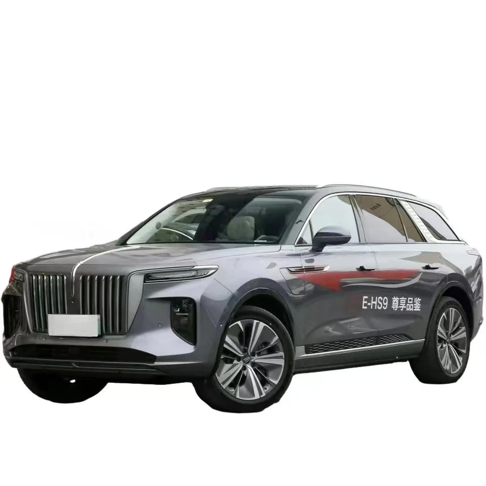 China 2022 Hongqi EHS9 Black/Quantum Gray New Energy Vehicle Hongqi E-HS9 2021 460KM Flagship Enjoy 6 Seats Cars For Sale