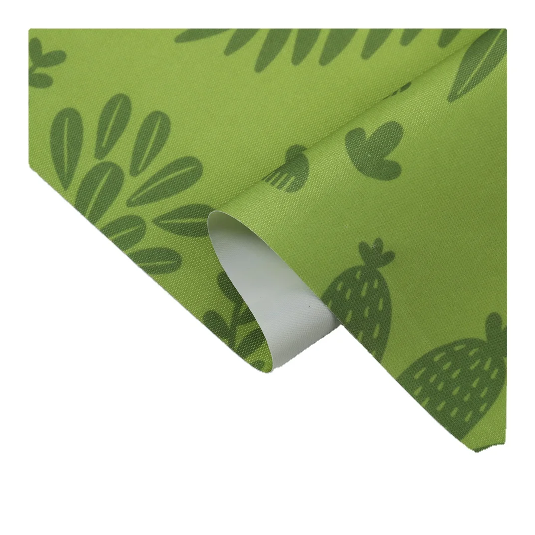 420D Oxford print coated PVC polyester fabric is used for simple wardrobe fabric wholesale thermal fabric