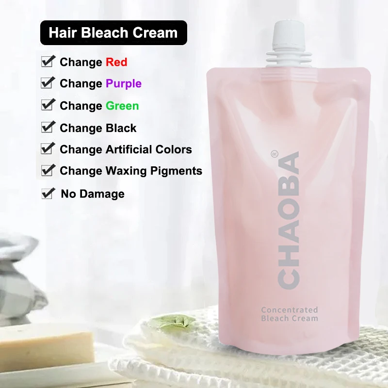 Salon Professional Hair Color Removers Bleaching Peroxide Lotion Ammonia Free Oxidant Cream 9 Level Hair Lightening Bleach Cream