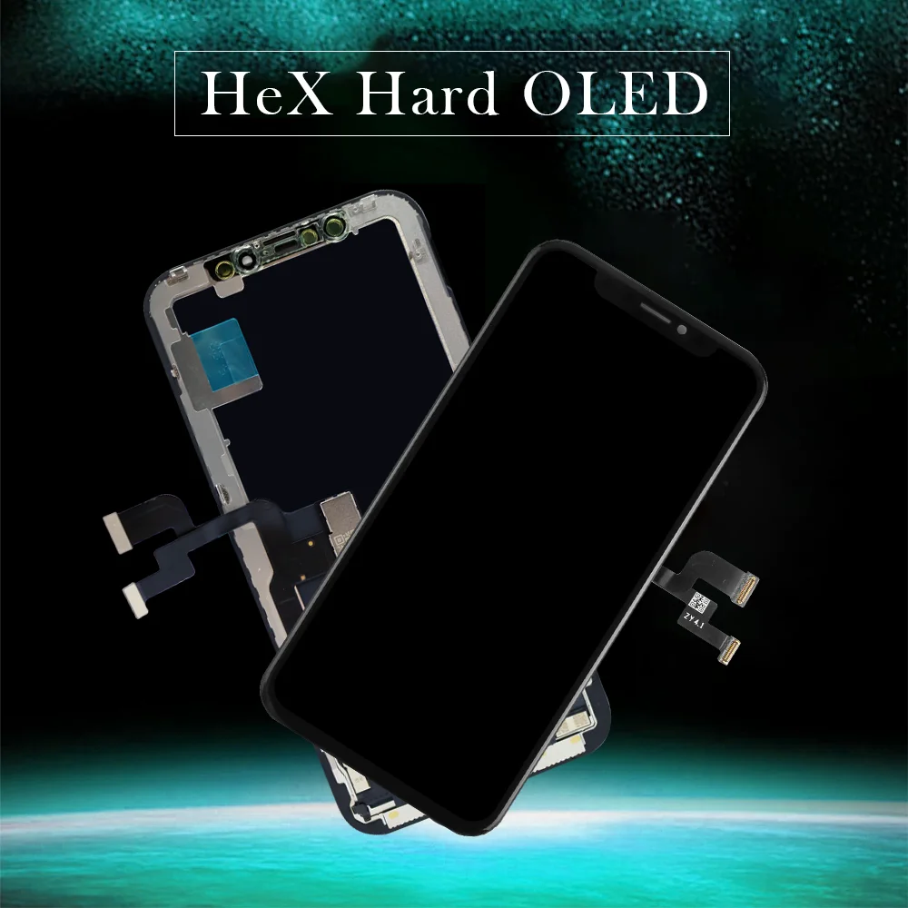  HEX Hard Soft OLED Screen Replacment Ecran HEHUI For iPhone X XS Max XR 11