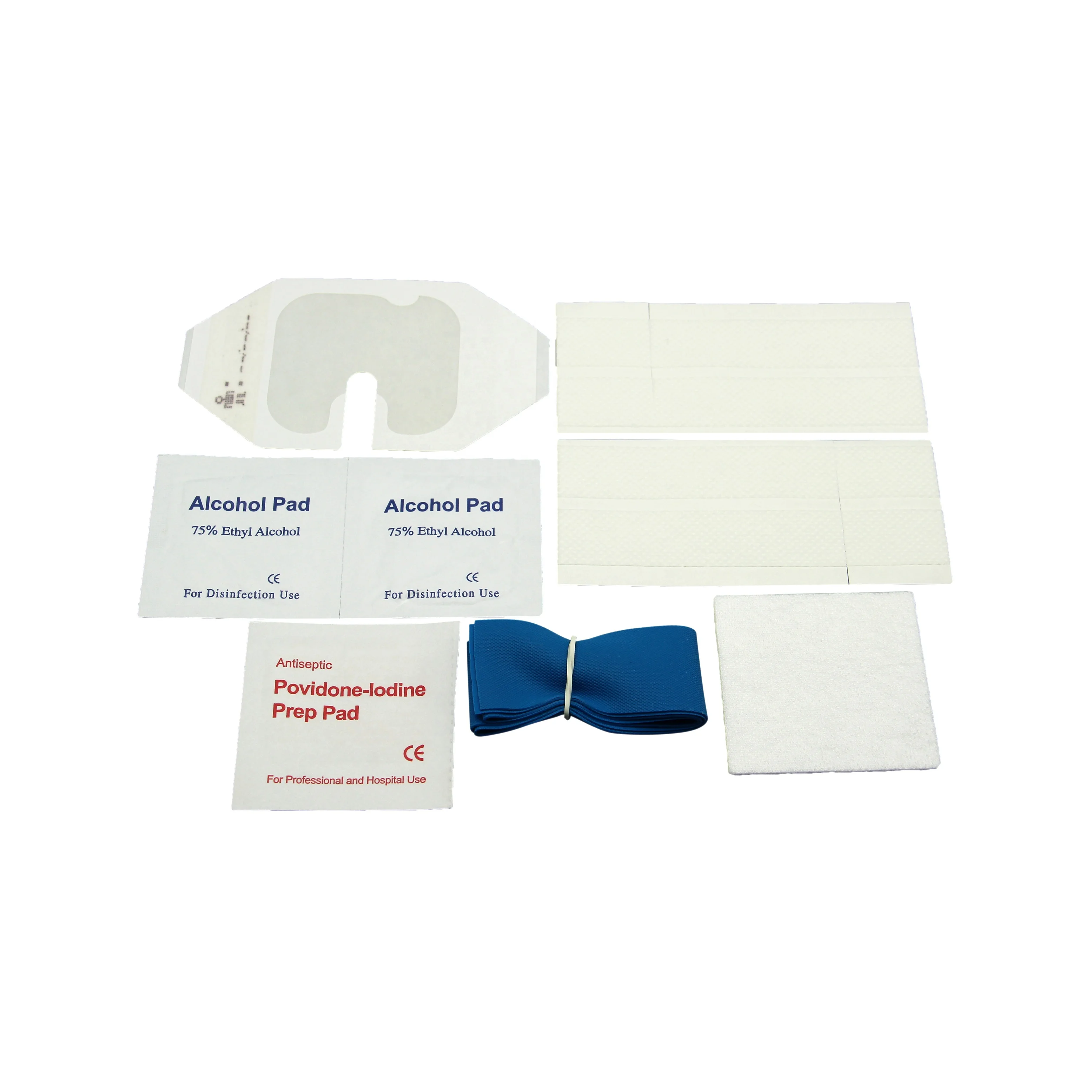 Medical disposable transparent iv cannula wound dressing