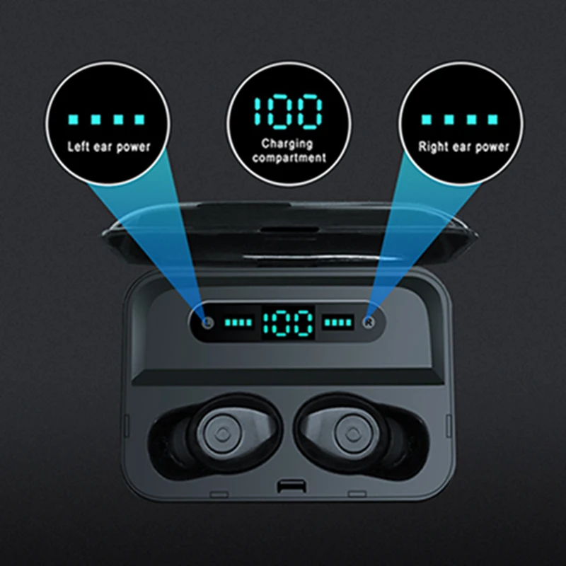 F9 F9-5 F9-5C Tws Wireless Earbuds touch-control Mini Sport Headphones Headsets Earphone F9 Tws