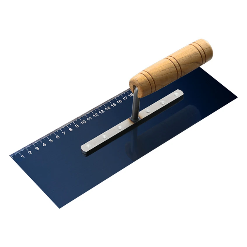 Hot-selling Industrial-Grade Bricklayer Trowel with Wooden Handle Scraping Putty Knife Wall Tool Mud Knife Plastering Scraper