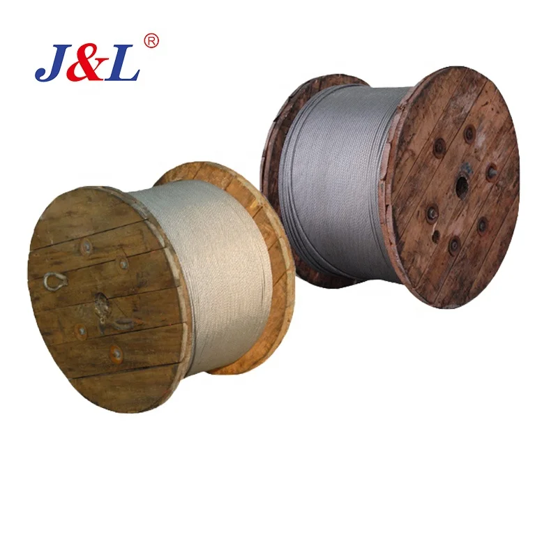 Julisling galvanized steel wire  16mm 50mm Round Strand Steel  Manufacturing Smooth zinc Cutting Customer API GOST ISO Cable J&L
