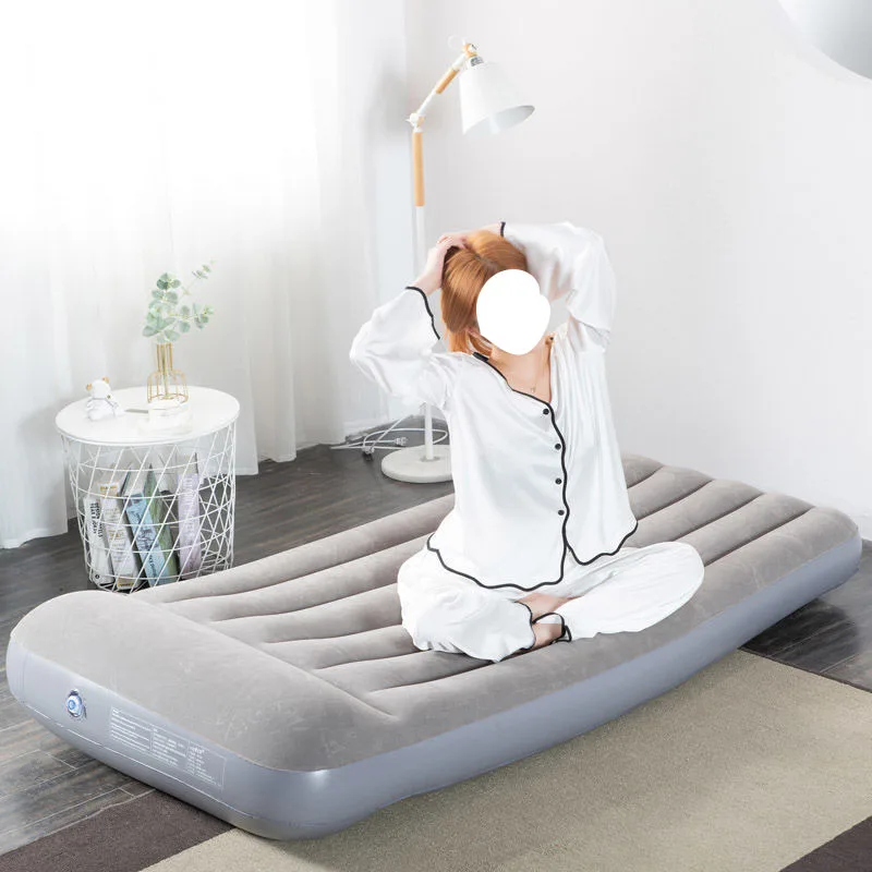 Outdoor Comfortable Foolding Portable Inflatable Mattress Bed Sleeping Mattress For Camping