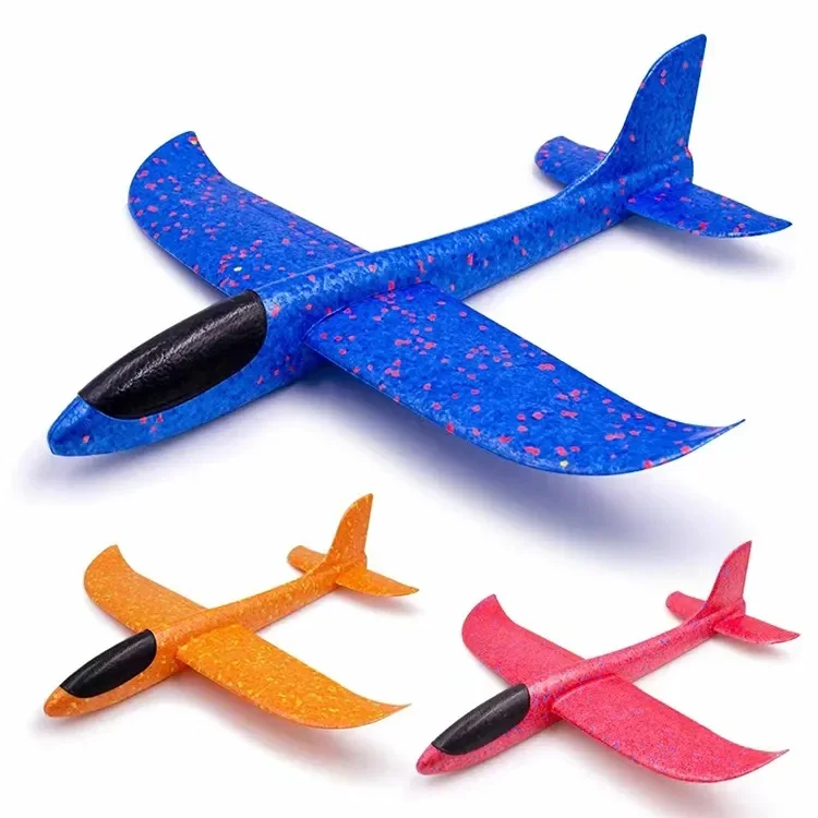 48CM EPP Hand Throw Air Aeroplane Model Flying Toy Glider Foam Plane