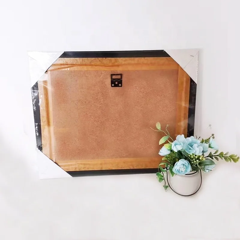 Wholesale stock wall picturesPET 40*30cm 5D animals lenticular picture 3D lenticular poster with black frame for home decoration