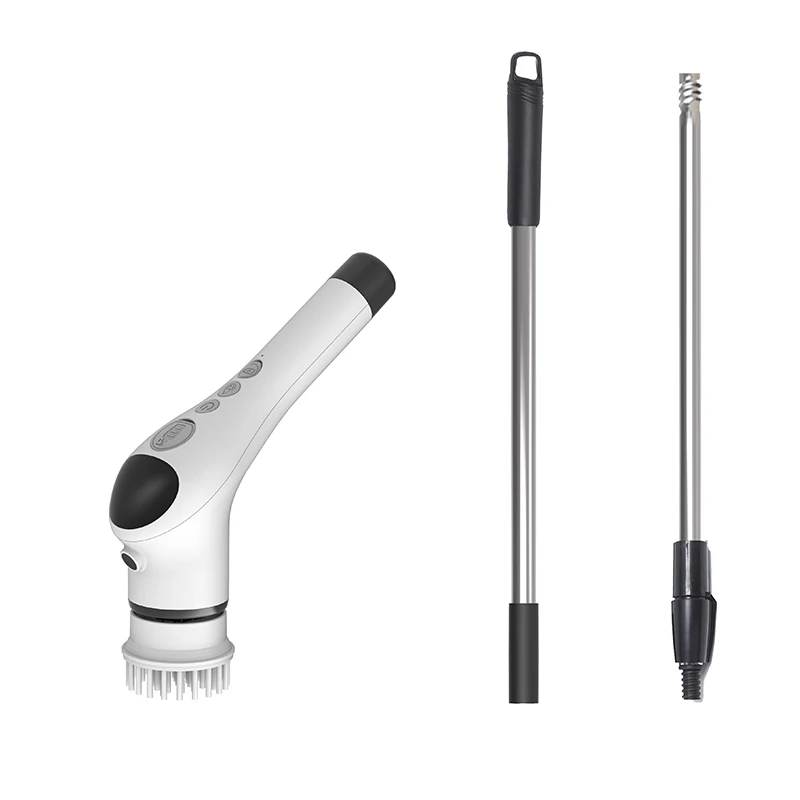 Kitchen Cleaning Tool USB 9 in 1 Cleaner Bathroom Bathtub Clean Brush Spin Scrubber Electric Cleaning Brush to Dishwashing Sink