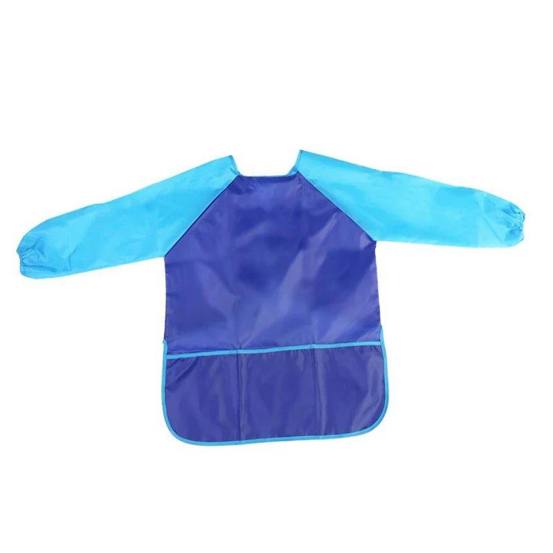 Bview Art Children Kids Waterproof Long Sleeved Art Smock Painting Apron