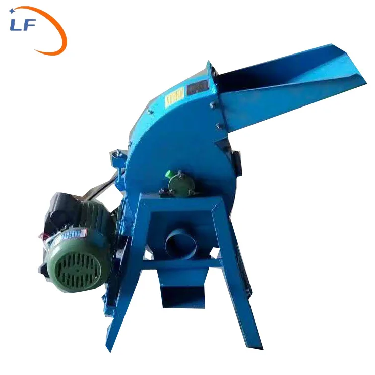 Large Custom Tree Branch Wooden Bio Corn Cob Walnut Shell Chipper Grinder Wood Shredder Crusher Machine With Blade Diesel Engine