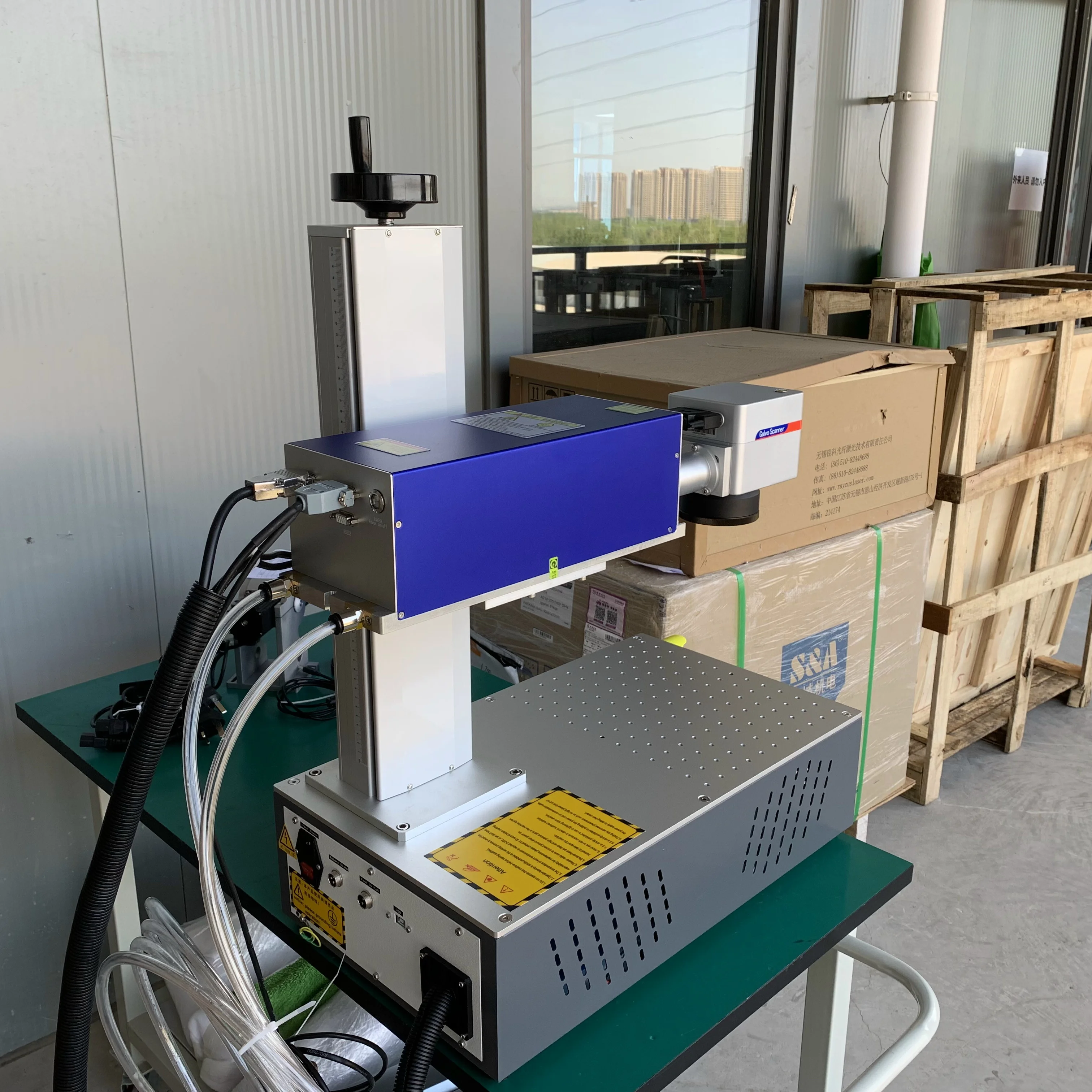 Hot Selling 5w 10w UV Laser Marking Machine For Glass/ Metal/Plastic/Leather