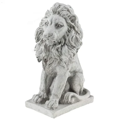 Resin lion animal garden statue