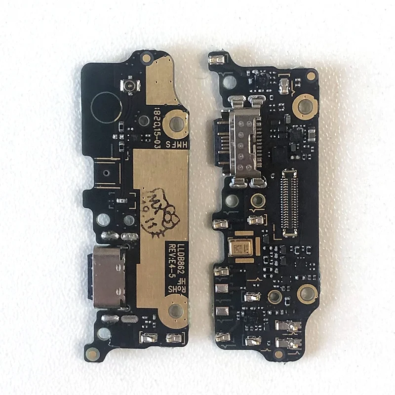 Original Charging Board For Xiaomi Mi A2 Charging Poart New Microphone Module USB Charging Port Board Flex Cable For Xiaomi 6X