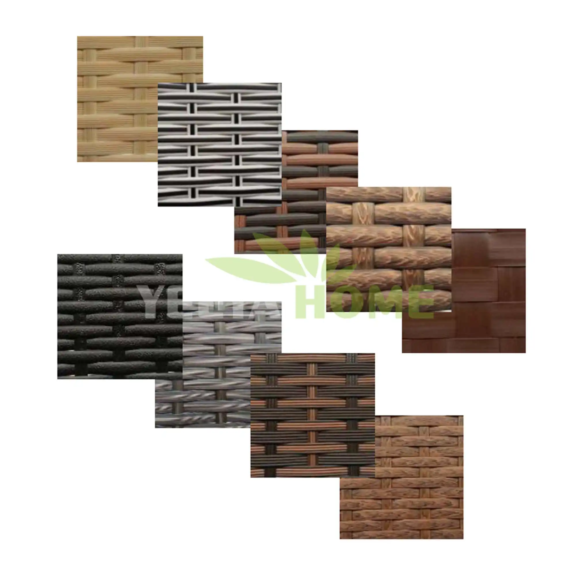 All Weather Outdoor Furniture Synthetic Artificial PE Rattan Plastic Rattan Strips