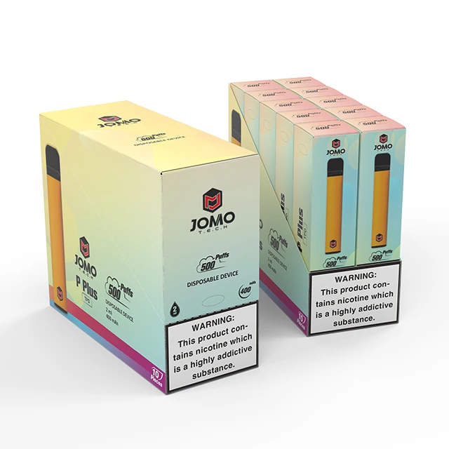 Трендовый вейп pod JOMO P Plus TPD, 2 мл, 2021 электронных сигарет, ручка для вейпа, Заводская поддержка OEM, 500