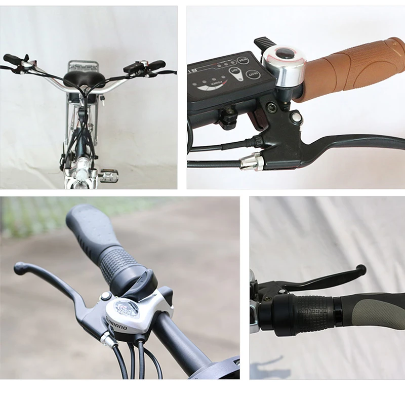 A Pair of Waterproof Brake Lever for Electric Bike with Power Cut Off Function Left Right V/Disc Brake Connector Ebike Parts