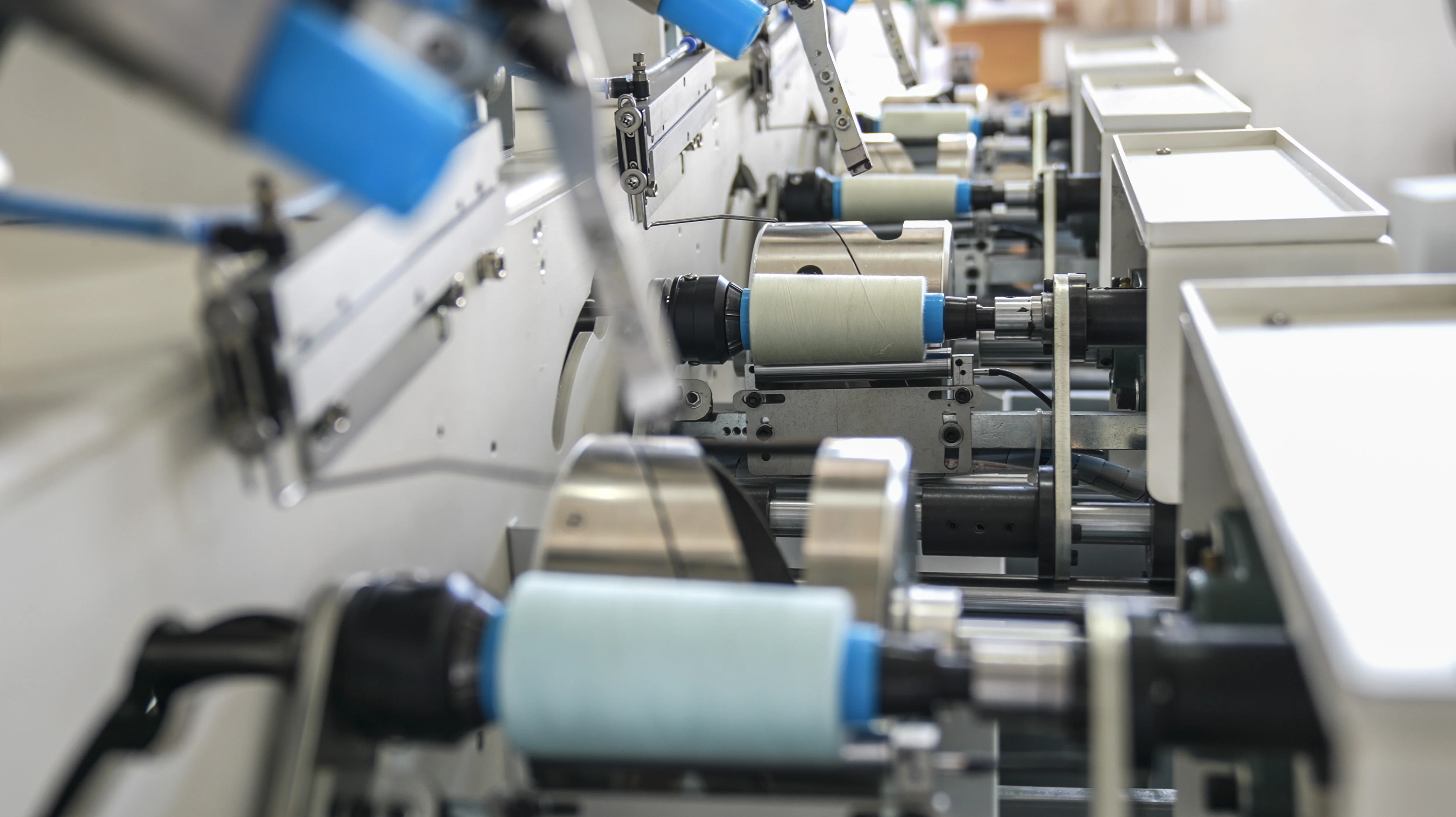 Credit Ocean automatic high speed sewing thread motor winding machines