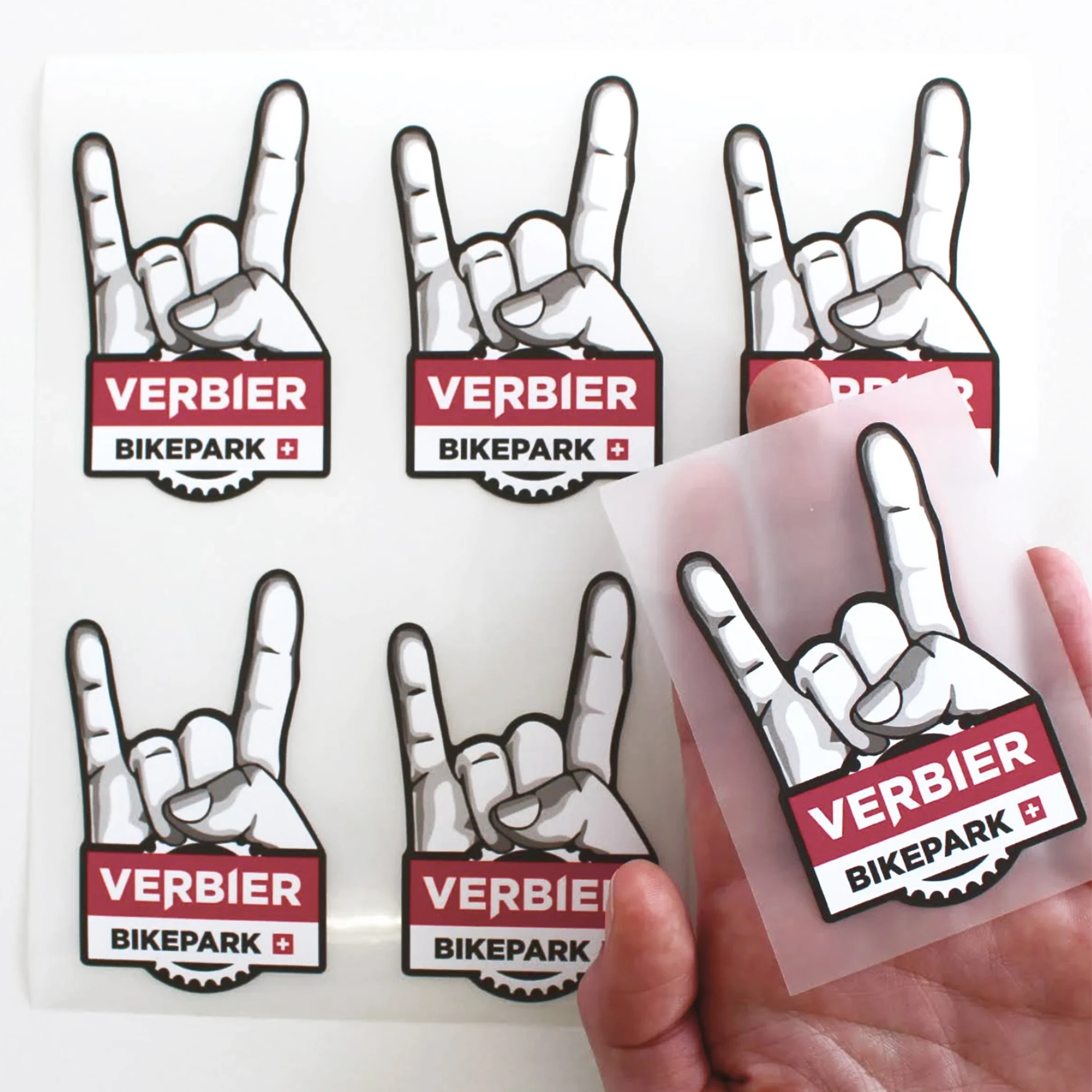 Personalized Slogan Graphic Thermal Transfer Stickers Hip Hop T-Shirts Caps Heat Press Labels