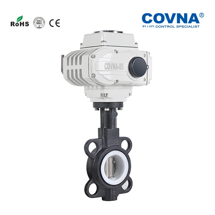 COVNA моторизованный электрический клапан 8 дюймов 110 В 220 переменного тока 150 Электрический привод Дроссельный