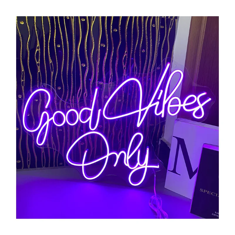 Advertising Free Design quality soft custom  til death neon sign casino neon letter sign