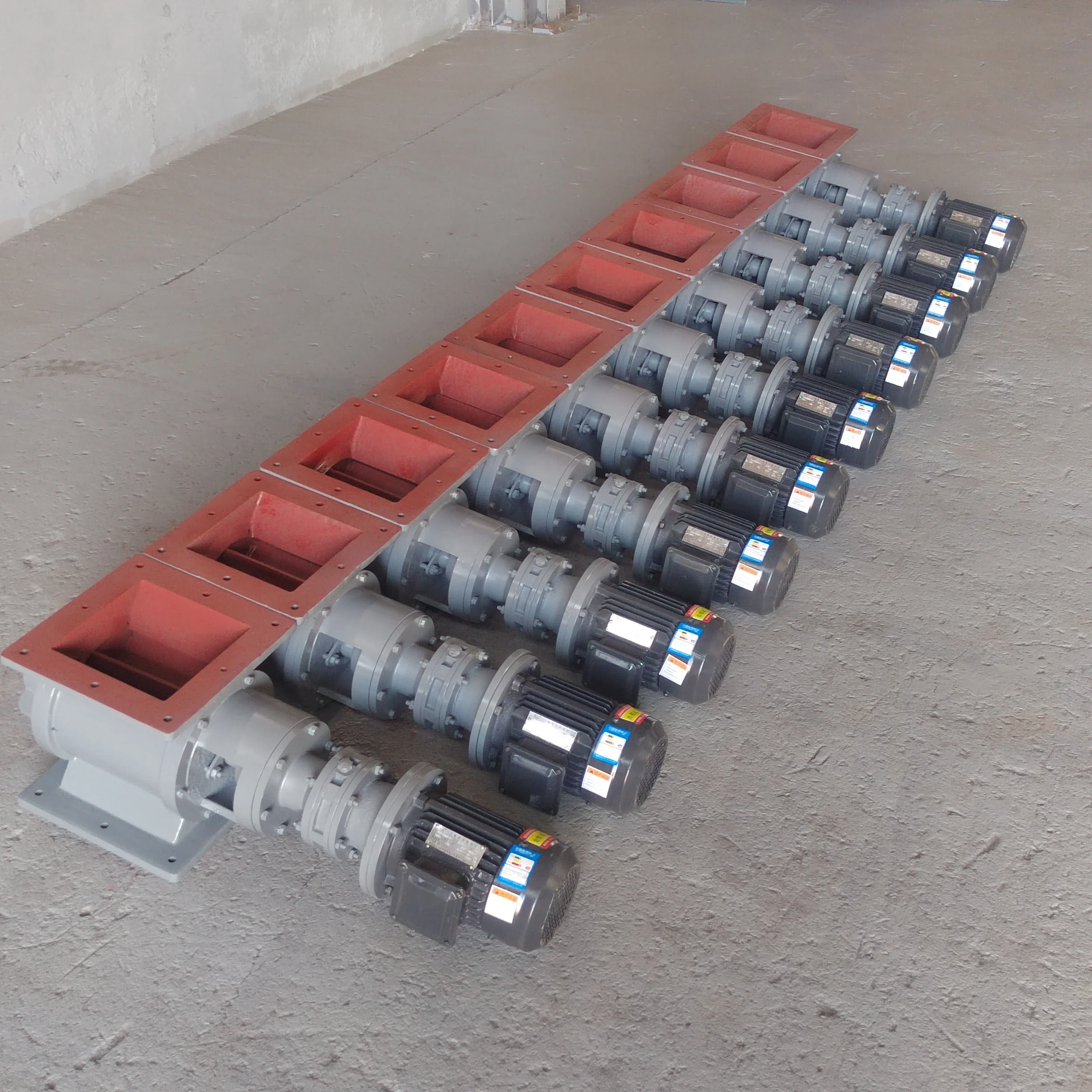 2024 New Wear-Resistant Explosion-Proof Star Discharger High Temperature Chain Rotary Discharge Valve