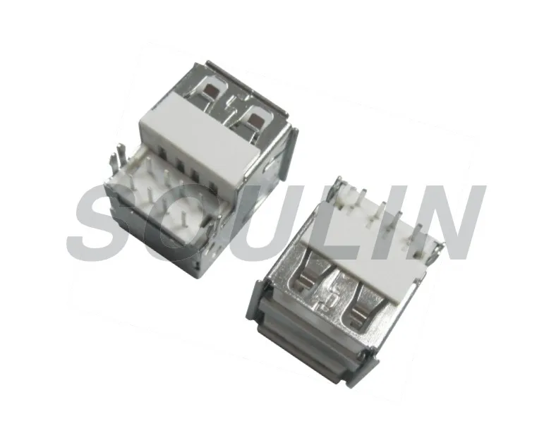 USB 2,0 штепсельную вилку Литья мужской припоя Тип USB A Штекерный соединитель