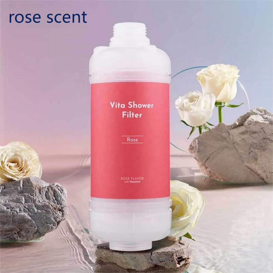 Home Scent SPA Aroma Vitarain Shower Filters For Anti-aging Skin Care Removing Chlorine Vitamin C Fragrance Shower Head Filter