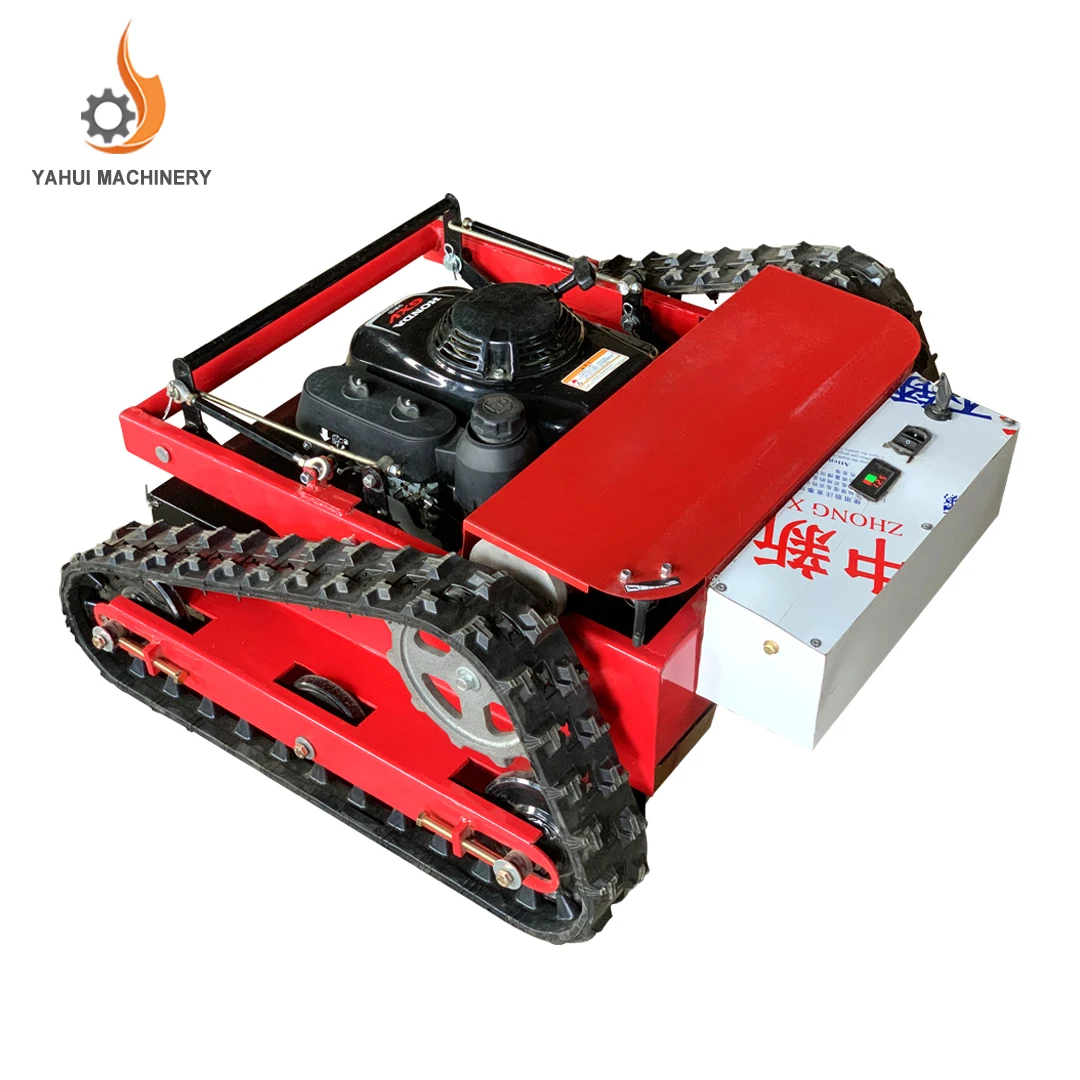 Remote Tracked Slope Grass Cutters Tracked Lawn Mower