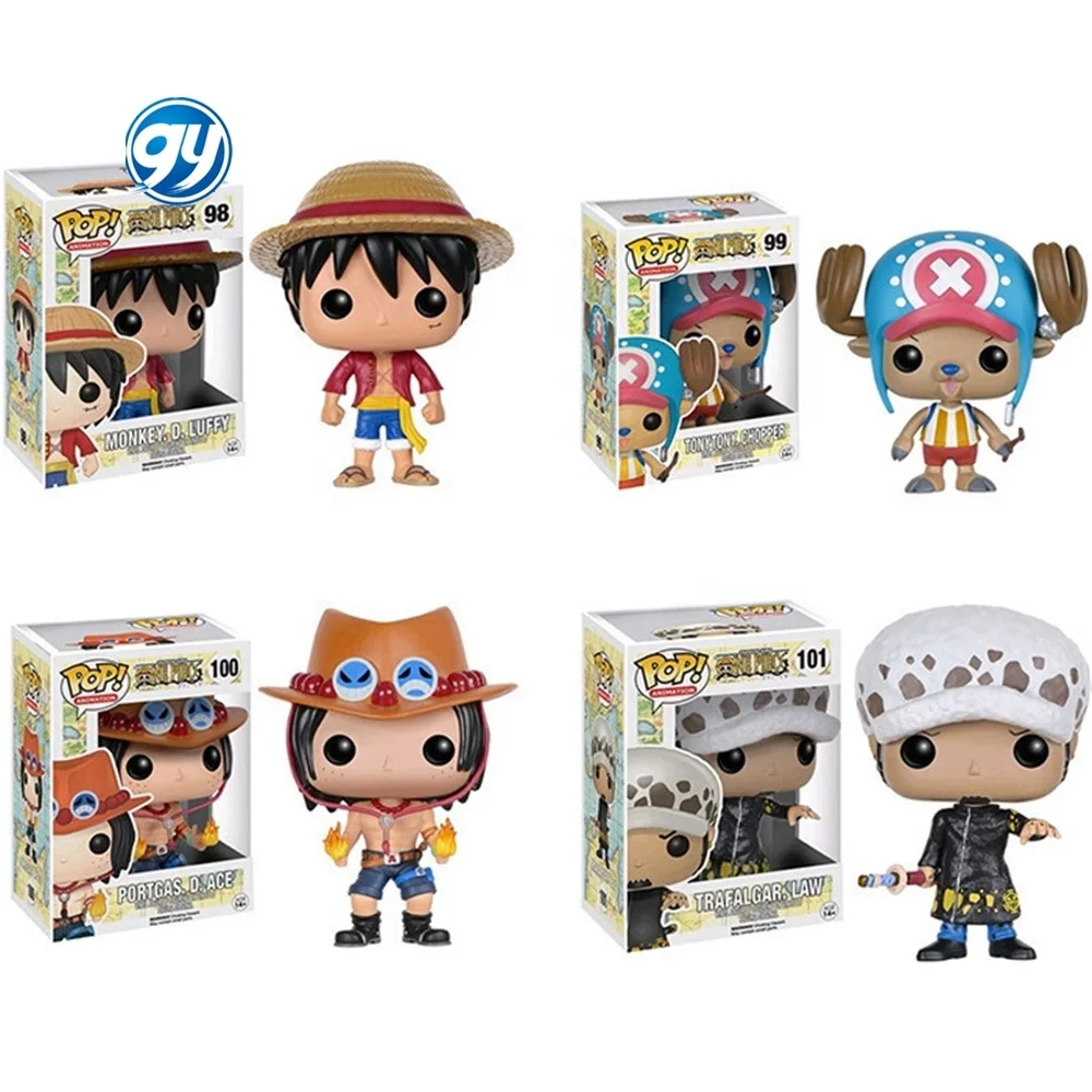 One Piece #98 Funk POP Luffy statue muneco figurine figuras de figur-e accion