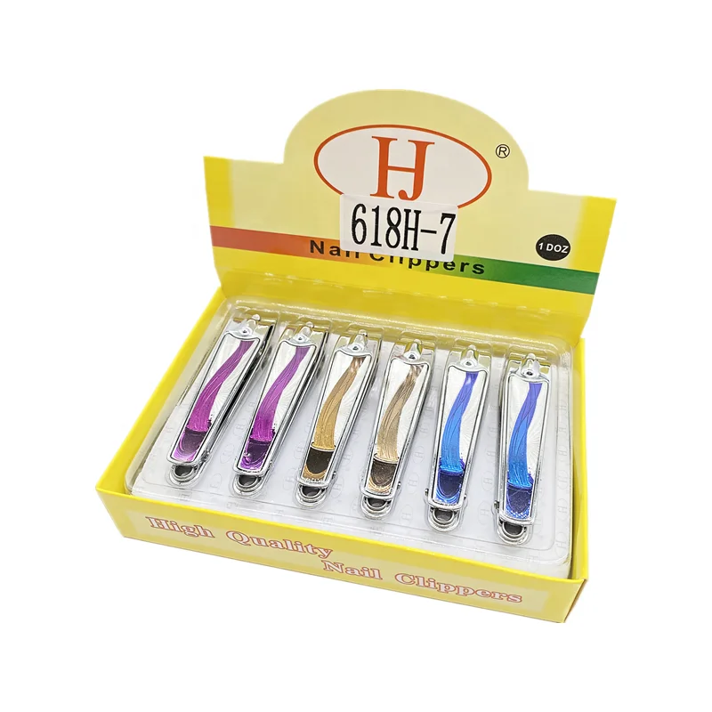 Бытовые ножницы HJ 618H-7 для ногтей, удобные ножницы для ногтей, Острые Ножницы для ногтей из углеродистой стали