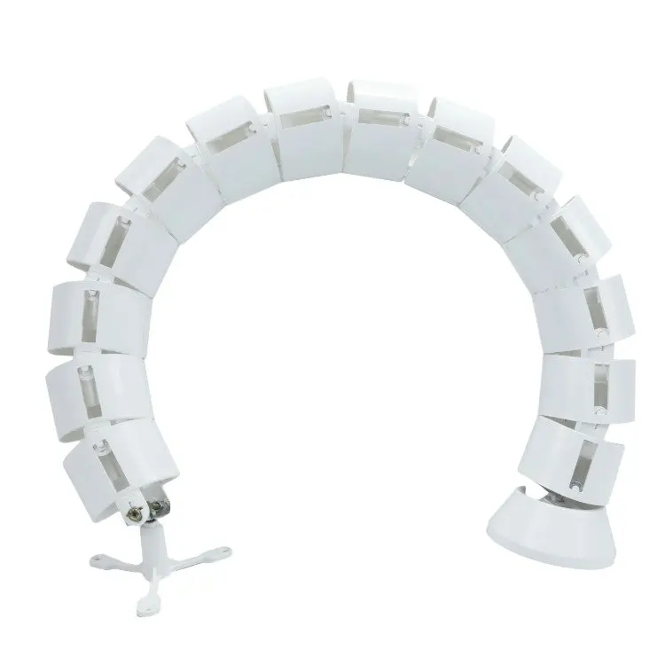 76 мм * 760 мм L ABS двухканальный Регулируемый Настольный кабель для управления позвоночником