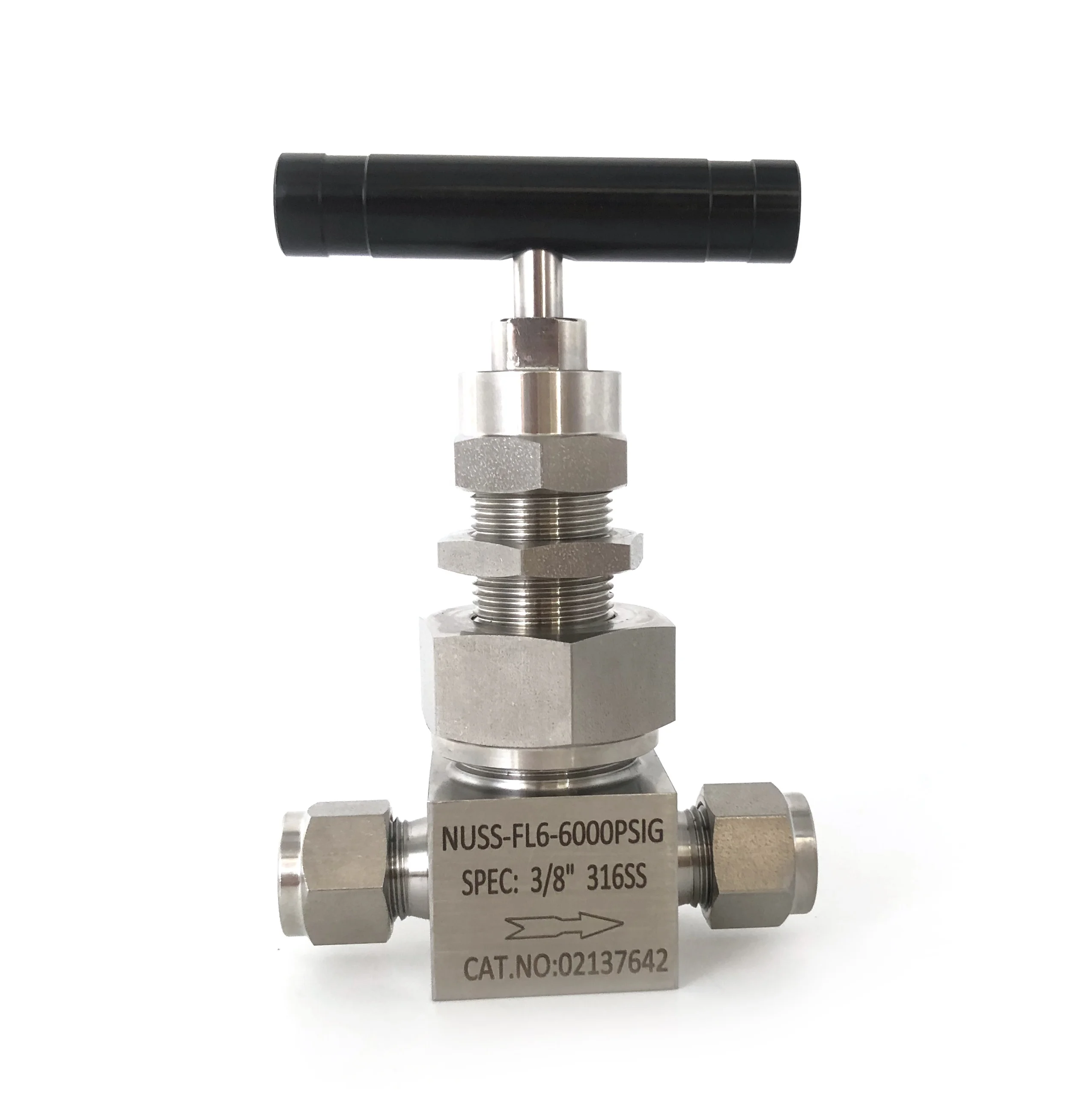 Stainless steel union bonnet needle valve swagelok type high temperature 10000 psi needle valve price SS316 gas valve pneumatic