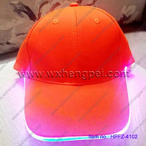 Customized new style flashlight cap / Leisure hat with light