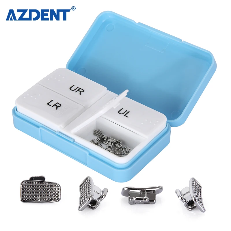 AZDENT Dental Bondable Non-convertible Orthodontic Buccal Tubes with CE