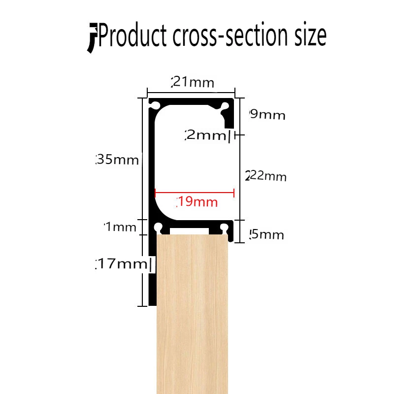 Furniture Modern Pull Handle Furniture Hidden Handle Aluminum G Shaped Handles Kitchen for Kitchen Door Drawer Cabinet