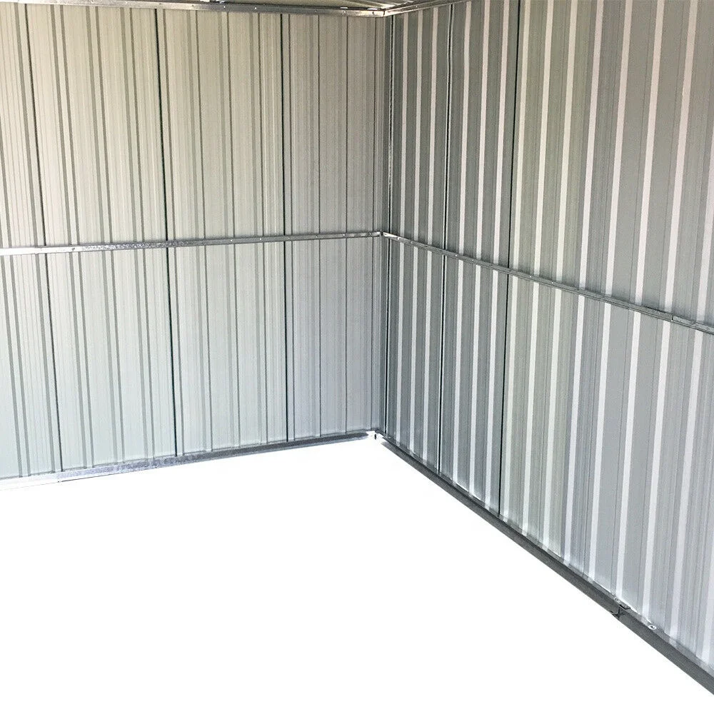 Новый качественный садовый Металлический Сарай 8x6 футов