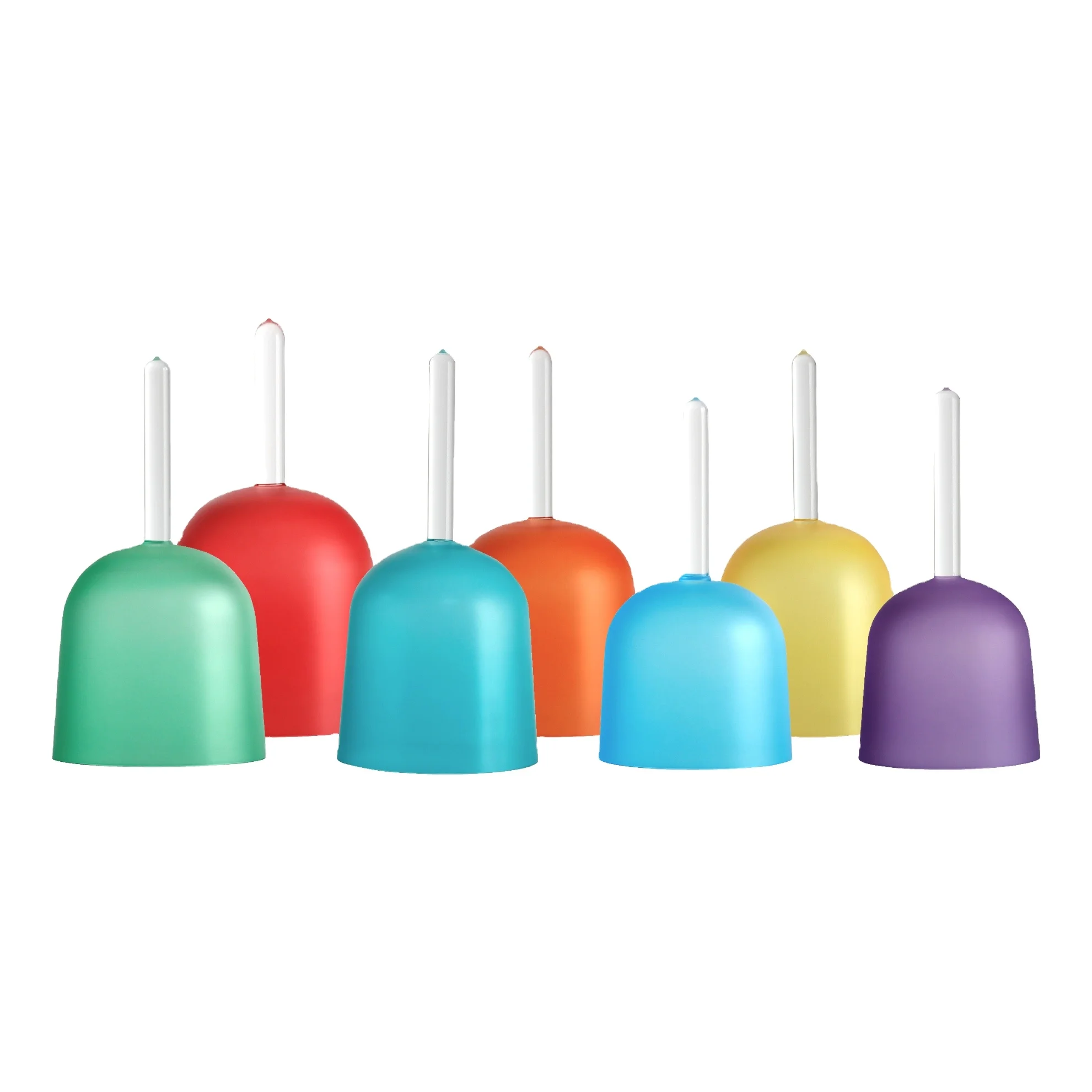 Clear quartz crystal singing bowls set of 7chakra bowls 432hz 440hz handmade musical instruments handle handheld