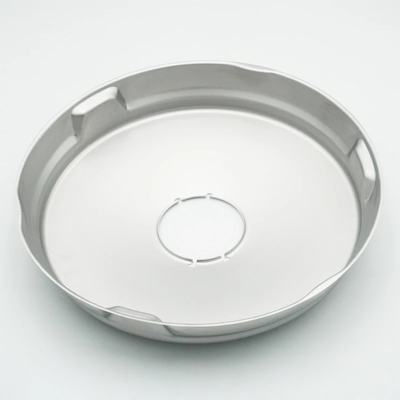 electric range pan chrome metal parts gas stove drip bowl