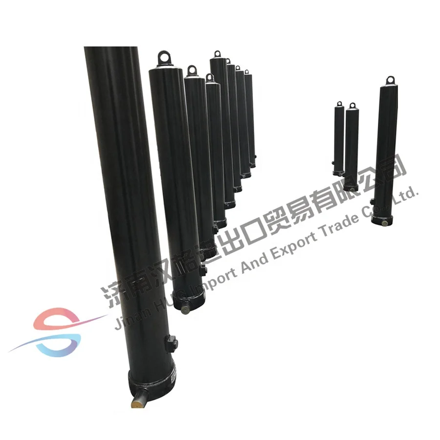 China factory supply long stroke multi stages lift kits FE type hollow Telescopic Hydraulic Cylinder for dump truck