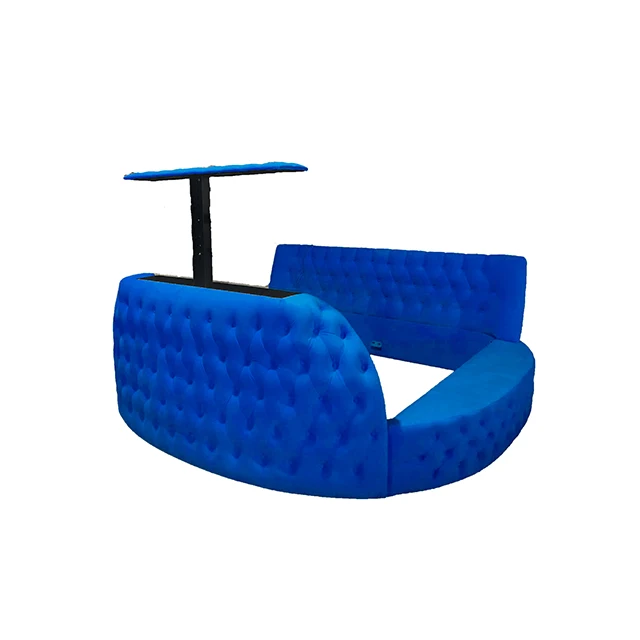 2021 New Design Bed Room Furniture Design Luxury Wood Round Storage King SizeDesign Luxury Wood Round  Bed frame with TV Stand