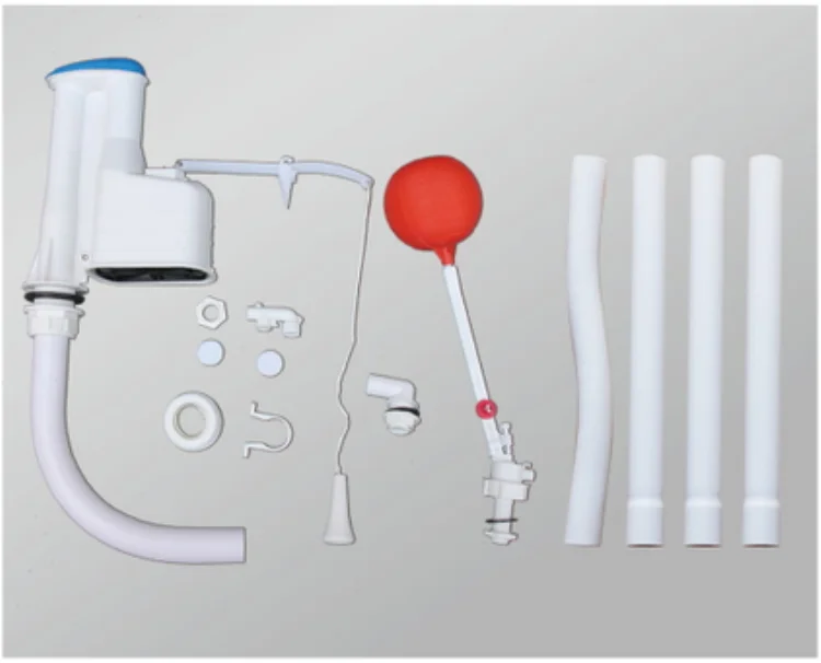 hot sale Plastic toilet tank accessories for toilet cistern inlet and flush valves