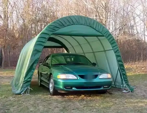 Outdoor Garage Roll-up Car Carport Shed/Portable Metal and Fabric Car Auto Tents /Portable Steel Frame PVC Taupaulin Garage