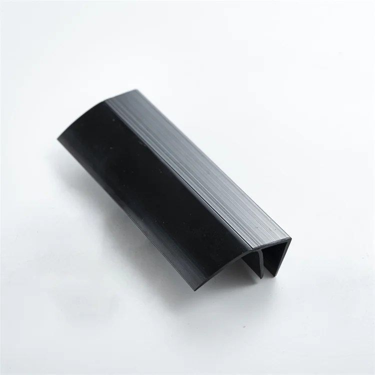 Customization F Type Waterproof Plastic Pvc Glass Door Sealing Strip Shower Door Seal Bottom Seal