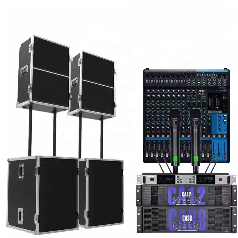 Лидер продаж двойная 12-дюймовая 15-дюймовая линейная звуковая система