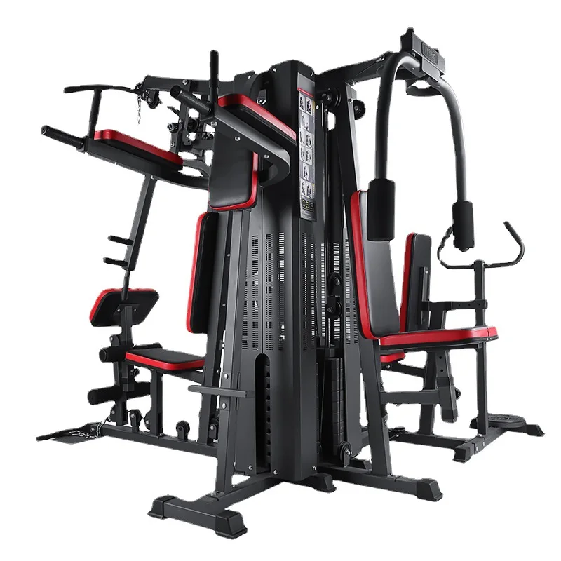 Best-selling Five-Person Station Comprehensive Trainer Multi-Functional Fitness Equipment Suit Strength Combination Indoor