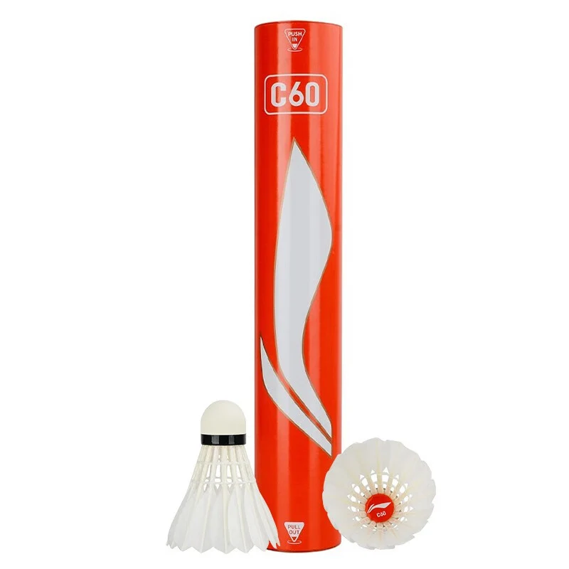 High Quality Popular Wholesale Cheap Exercise Fitness Duck Feather Good Flight Badminton