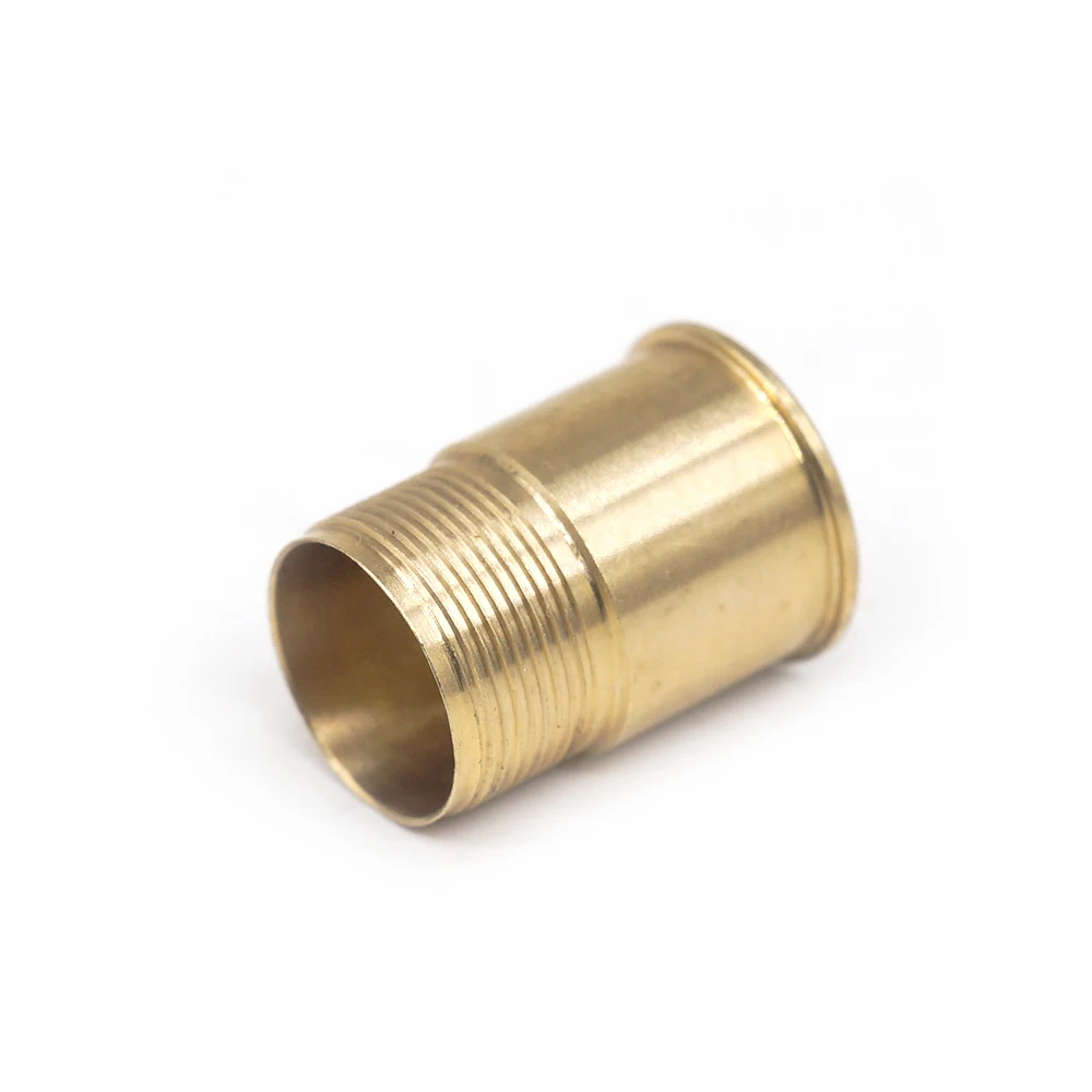High Quality Customized Male Female Thread Cylindrical Lead-Free Pipe Rod Shaft Brass Flange Bushing
