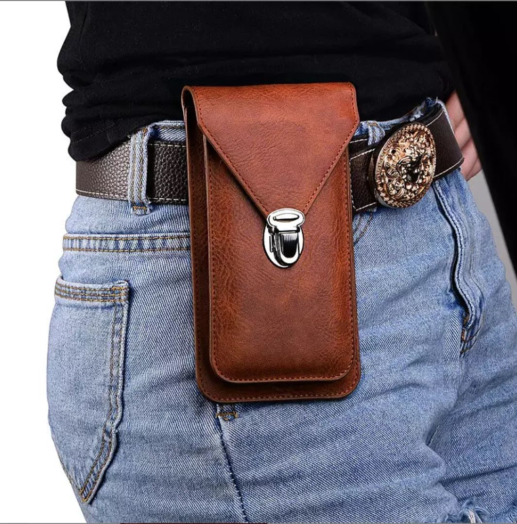Premium Leather Wallet Flip Pouch Bag Belt-Clip Holster Case Cover For Phone