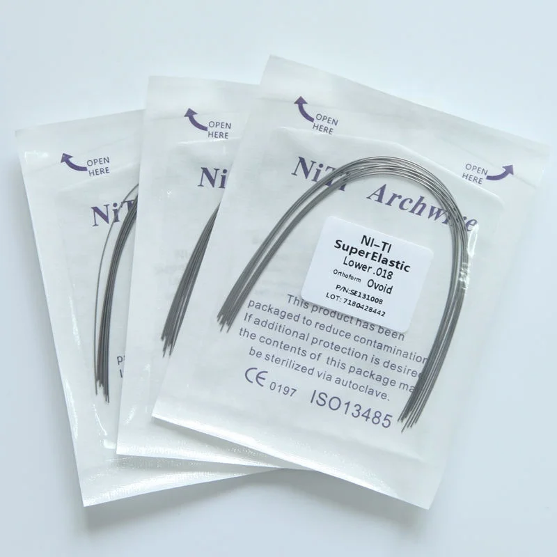 Arcos Nitinol Redondos Dental Wire Niti Orthodontic Wires